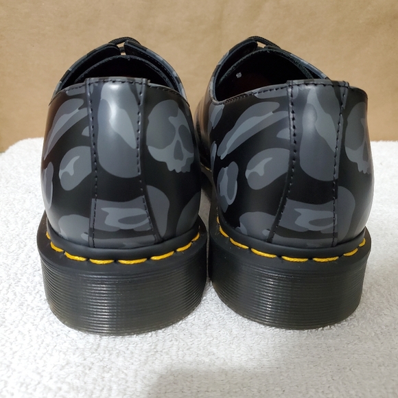 Dr Martens 1461 Distorted Leopard Smooth Print Oxford - Picture 4 of 15